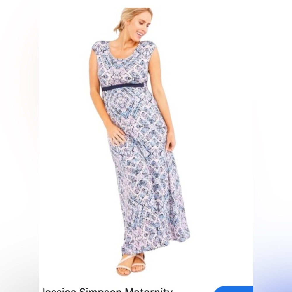 NWOT Jessica Simpson Maternity Maxi Dress